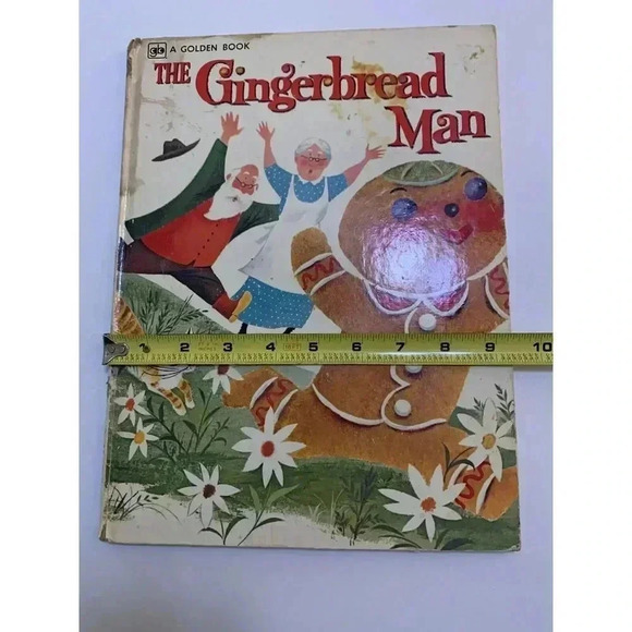 The Gingerbread Man by Bernie Bill Rutherford 1963 Whitman Vintage Book Collect - Picture 11 of 12
